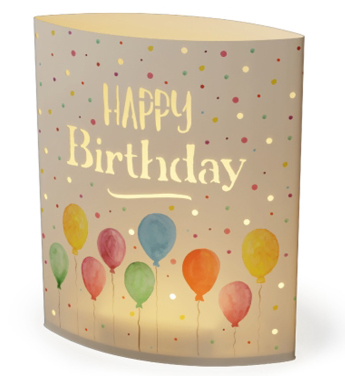 La VIDA Poesielicht Happy Birthday