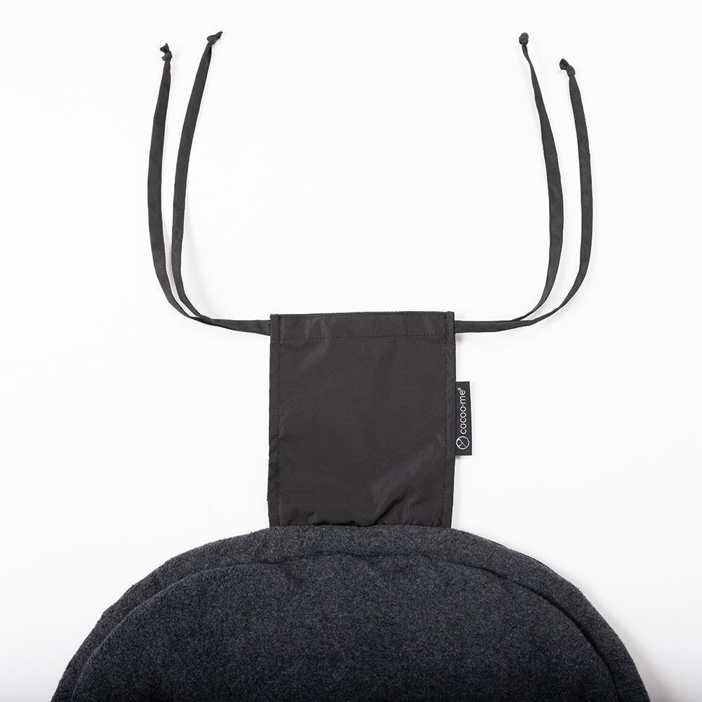 cocoo·me® Allrounder Hybrid 4IN1 Fusssack schwarz (Noir)