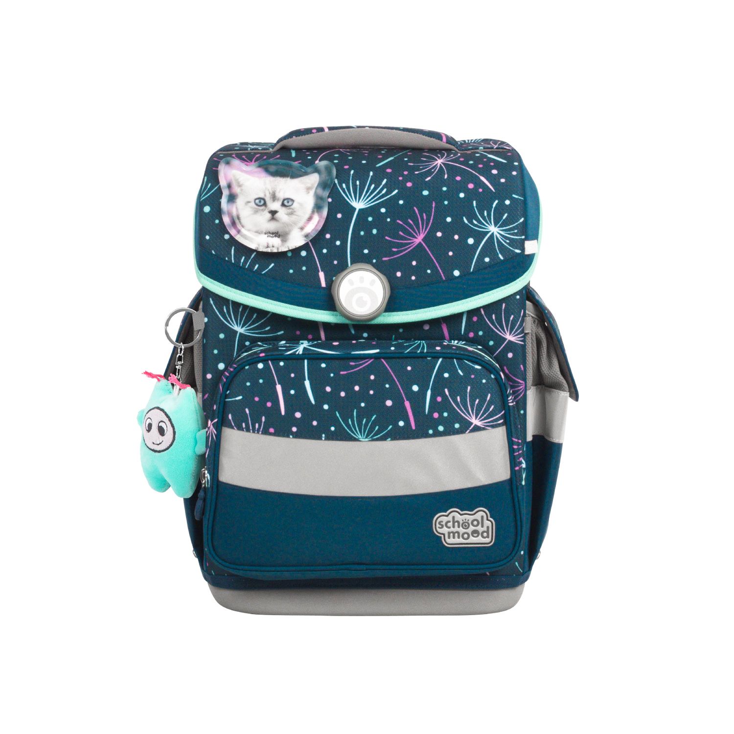 School-Mood Timeless Pro Schulranzen-Set 2025 7-tlg. Lina (Kätzchen)