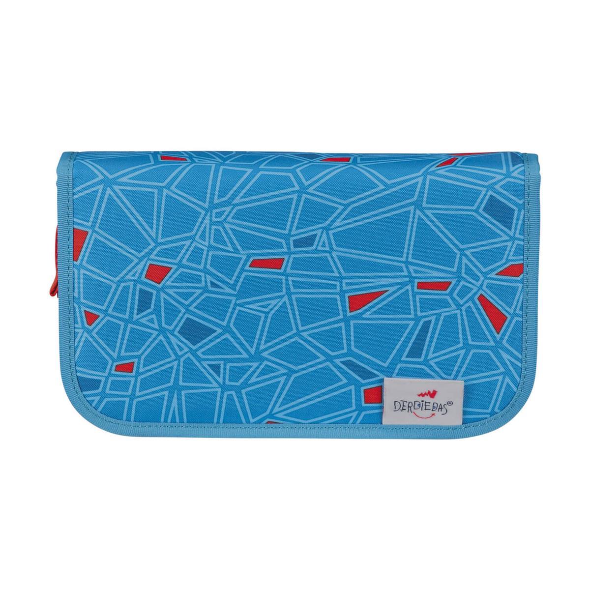 Der Die Das Schulranzen-Set Ergoflex 2025/2026 5 tlg. Superflash Blue Ice