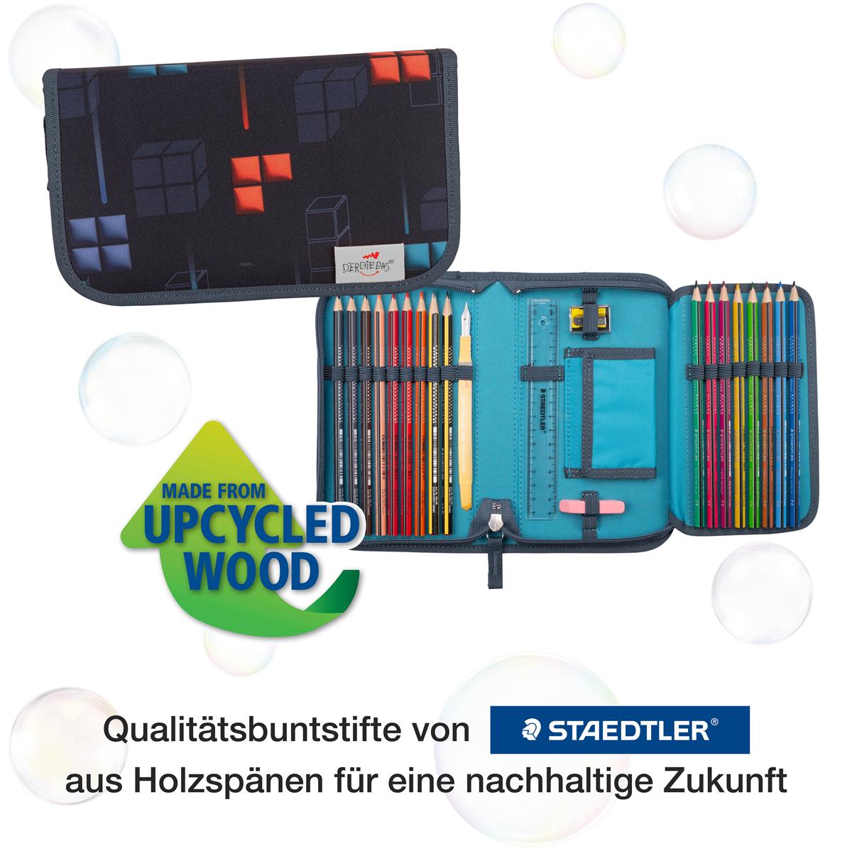 Der Die Das Schulranzen-Set Ergoflex 2025 5 tlg. Ninja Fighter Der Die Das Schulranzen-Set Ergoflex 2025 5 tlg. Ninja Fighter