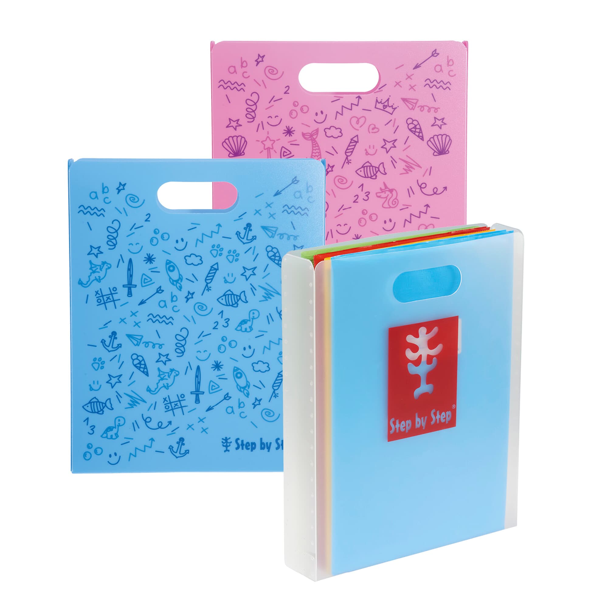 Step by Step Heftbox mit Tragegriff Pink Step by Step Heftbox mit Tragegriff Pink