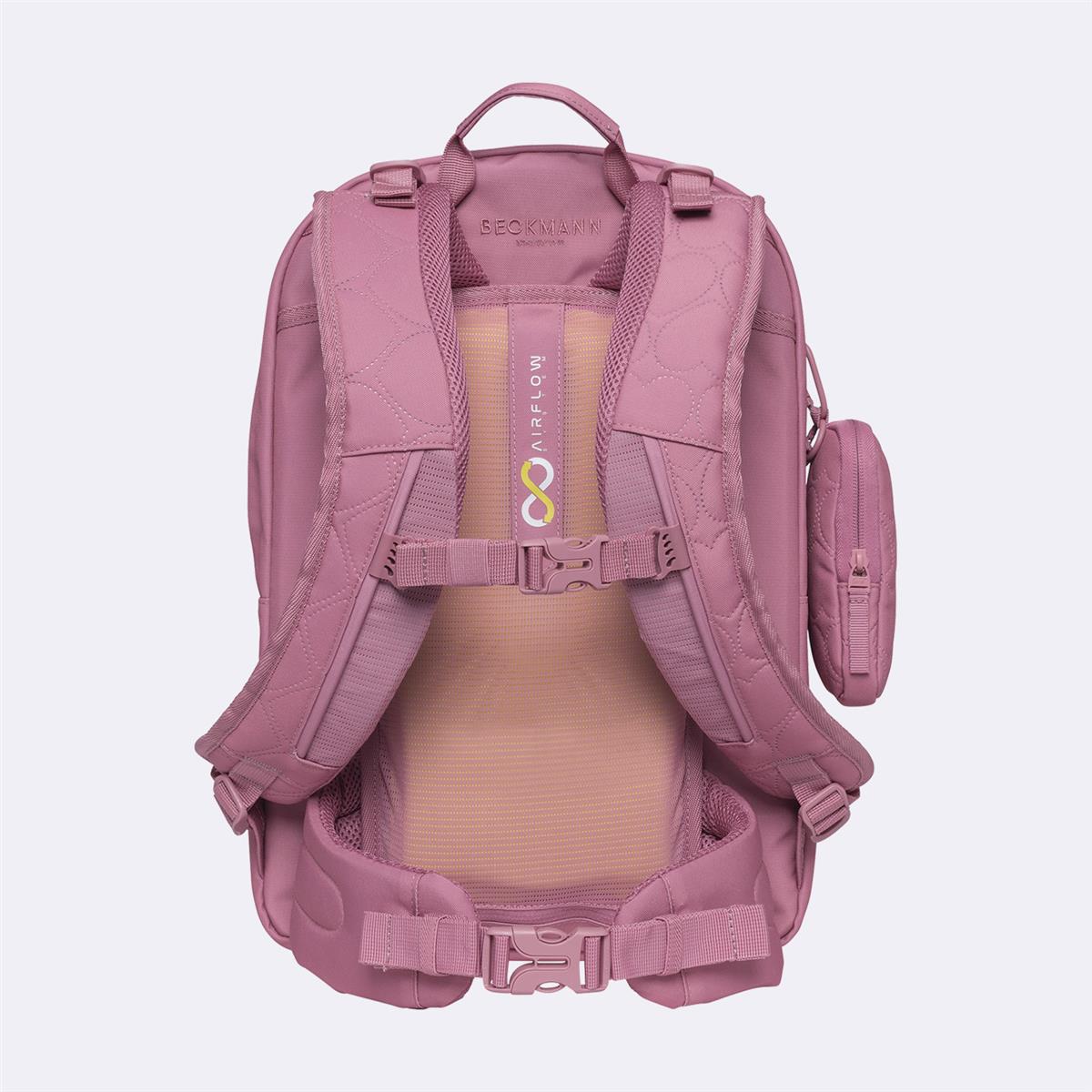Beckmann Sport Air Schulrucksack Padded Heart Rose