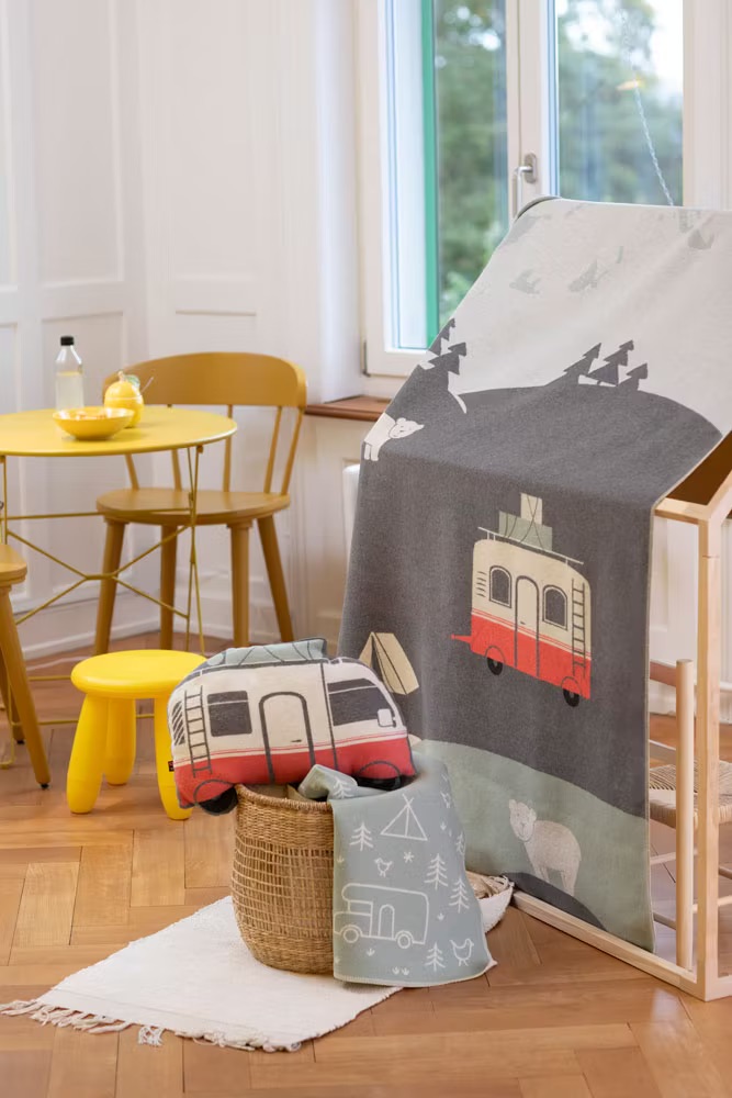Fussenegger JUWEL Kinderdecke 140x200cm Camping