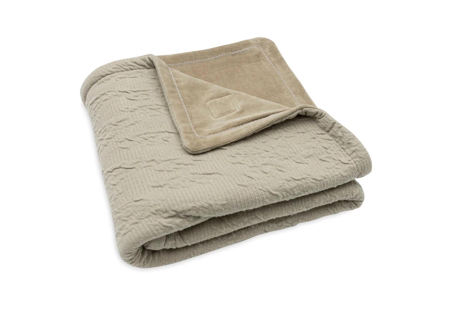 Jollein Soft Waves_516-511-67052_5_20231030.jpg Jollein Kaputzenhandtuch Soft Waves 75x75cm Olive Green