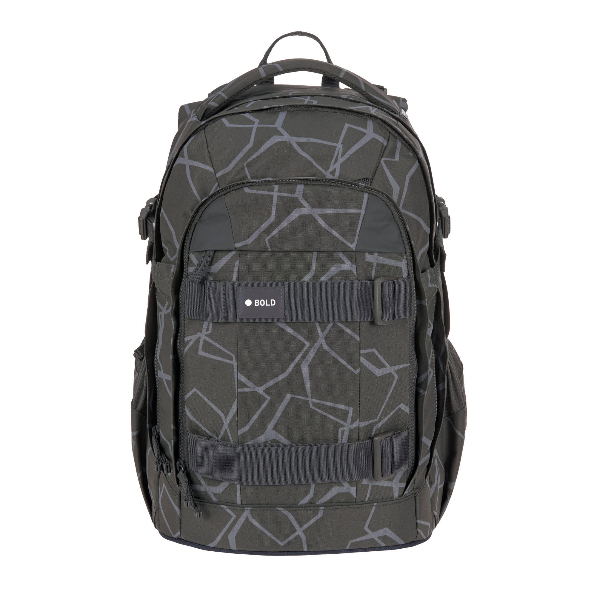 Lässig Schulrucksack BOLD Origin Edges Grau