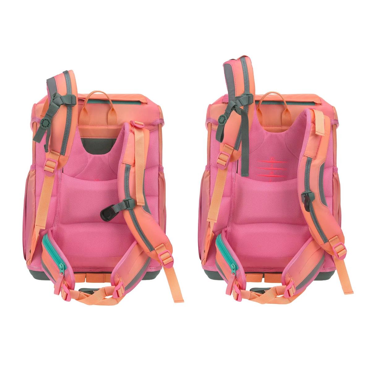 Lässig Schulranzen-Set Unique Light 2026 Sunset Pink