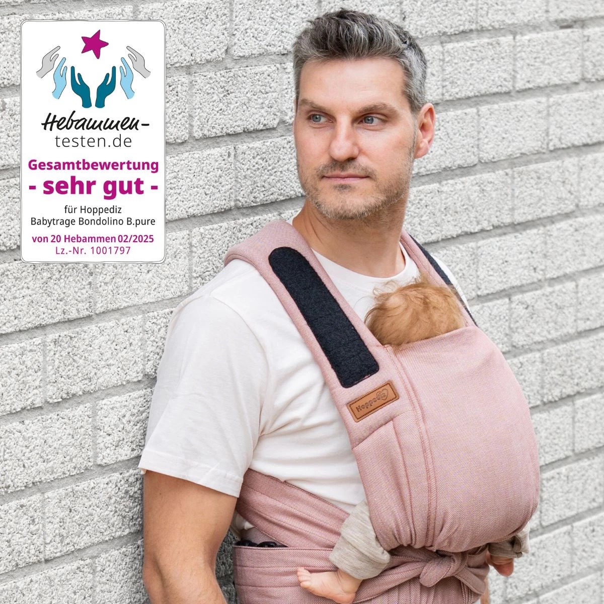 Hoppediz BONDOLINO B.PURE (56 - 92 cm / 20 Kilo) Hoppediz BONDOLINO B.PURE HalfBuckle (56 - 92 cm / 20 Kilo) Darwin black