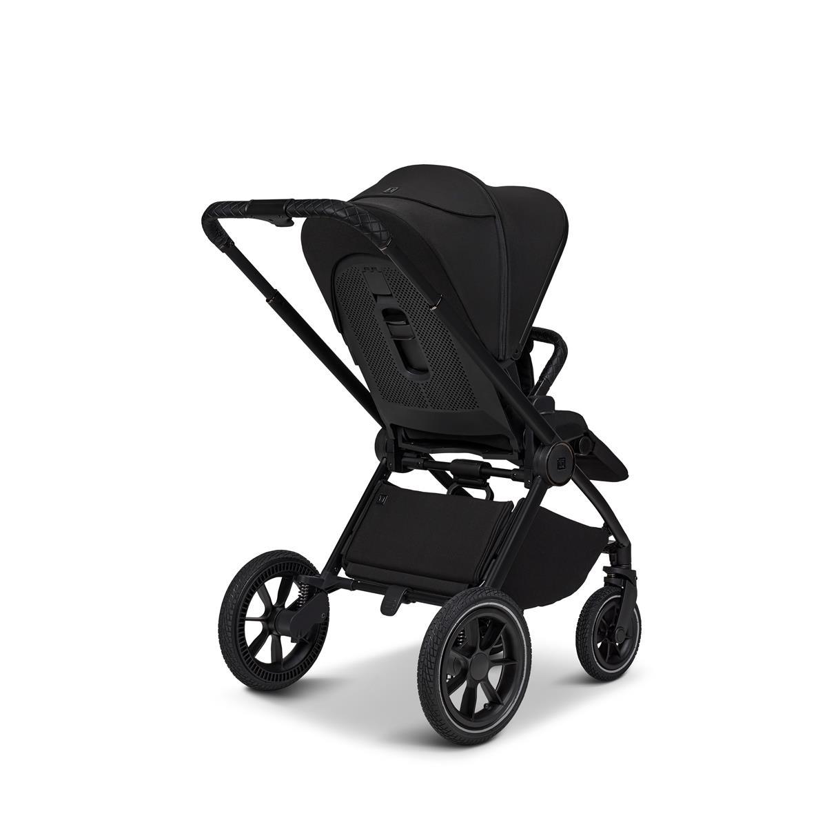 Moon GIO+ Kinderwagen-Set onyx / matt Moon PIÙ Kinderwagen SET onyx / chrome