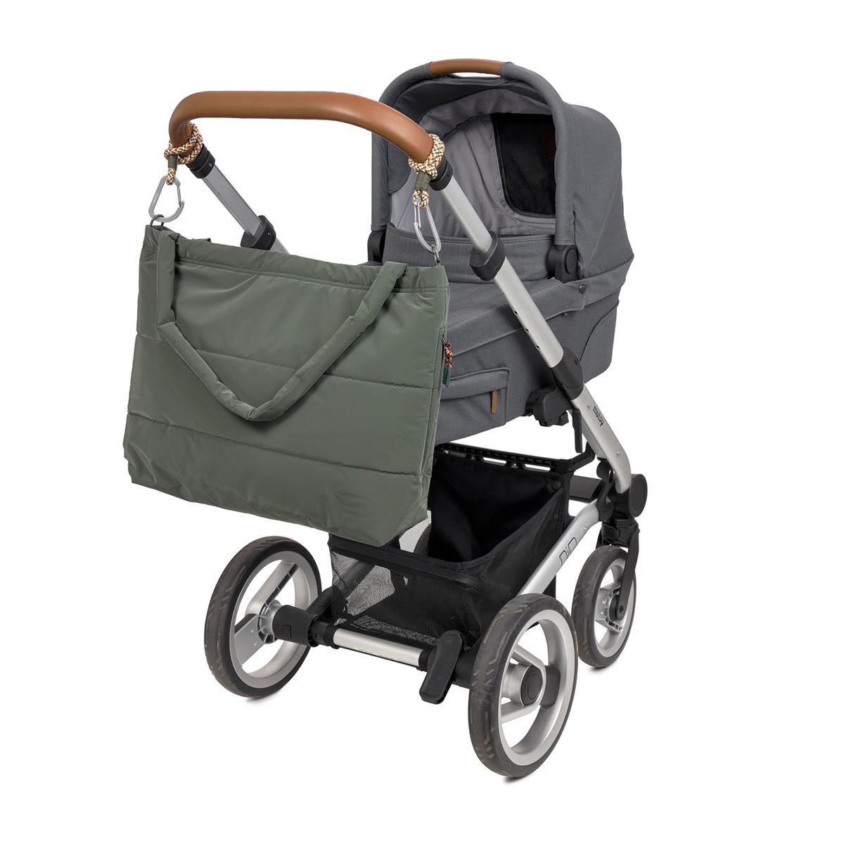 Lässig MIX Wickeltasche Shopper Olive