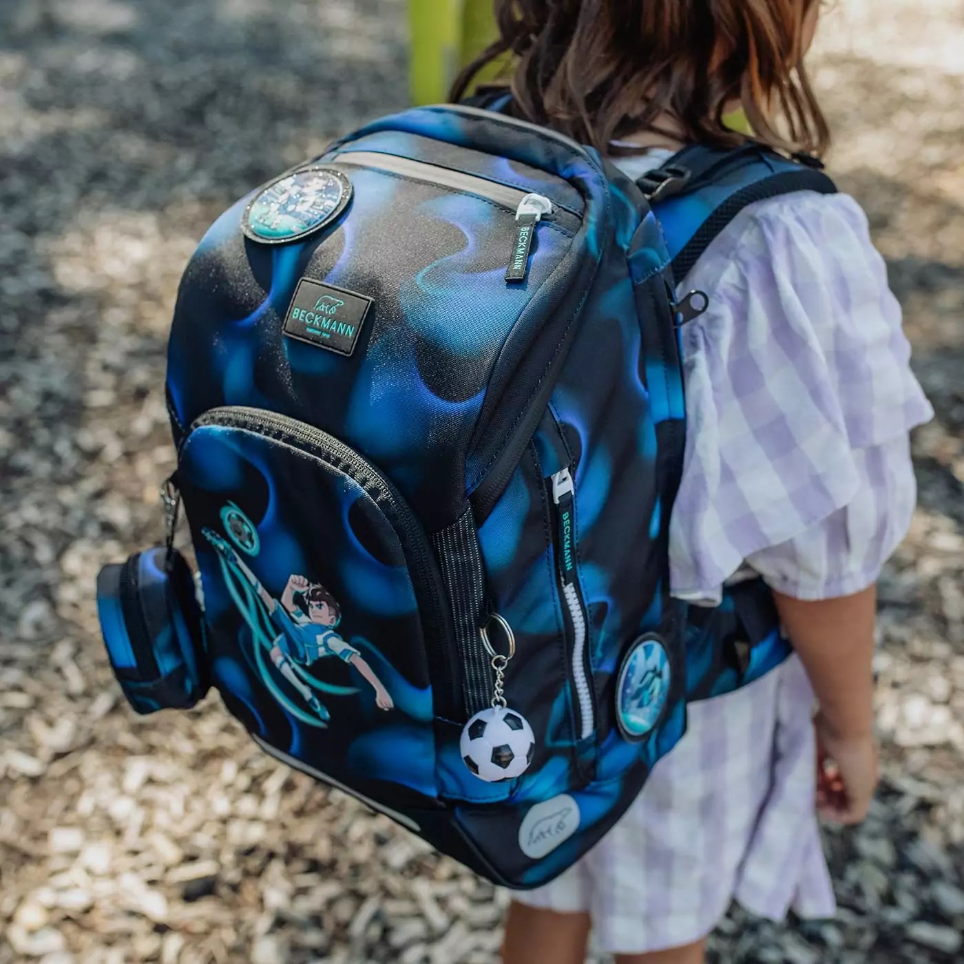 Beckmann Schulrucksack-Set Active Air FLX 6-teilig Magic League