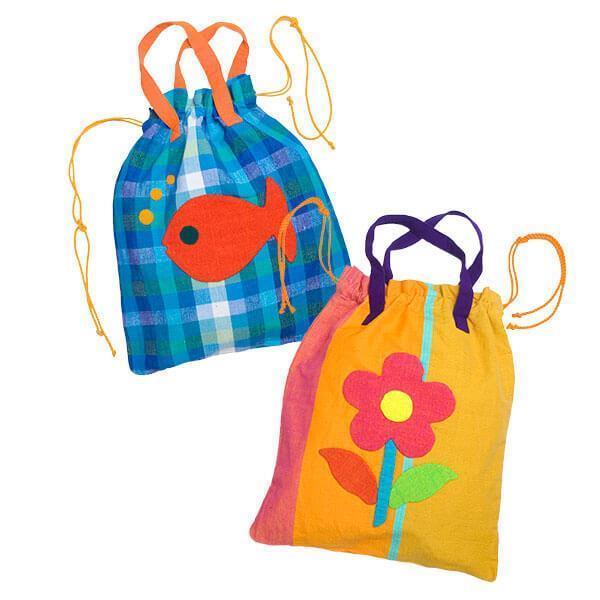 Barefoot Turnbeutel - groß - Blume (Unikat) Barefoot Turnbeutel - groß - Blume (Unikat)