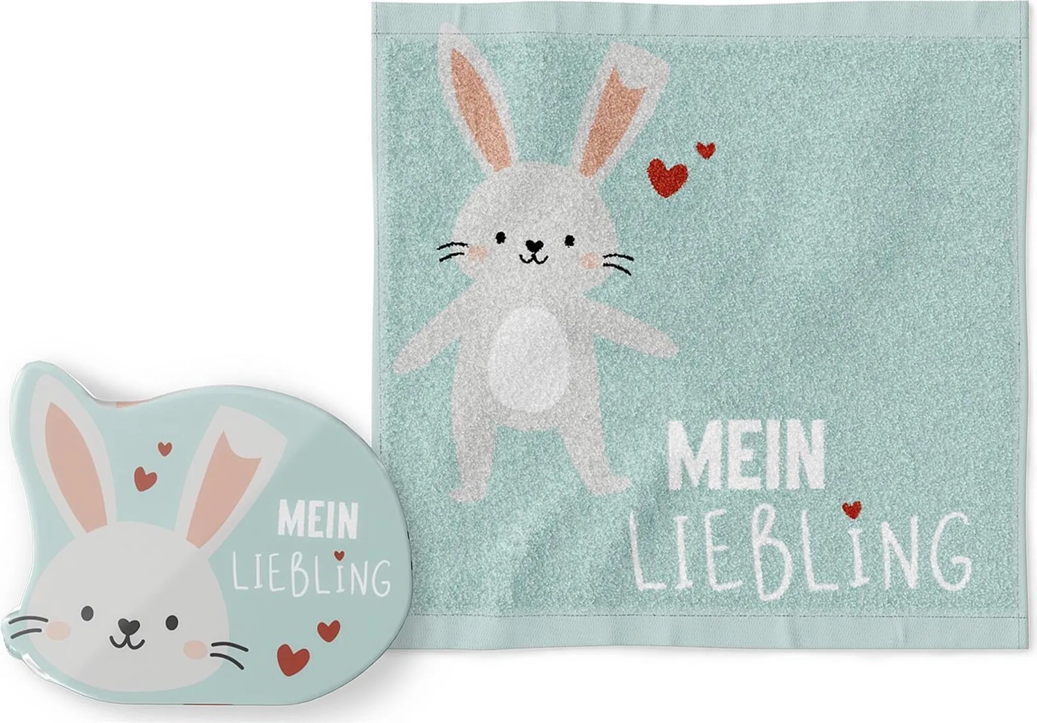LA VIDA Display Magisches Handtuch Hase