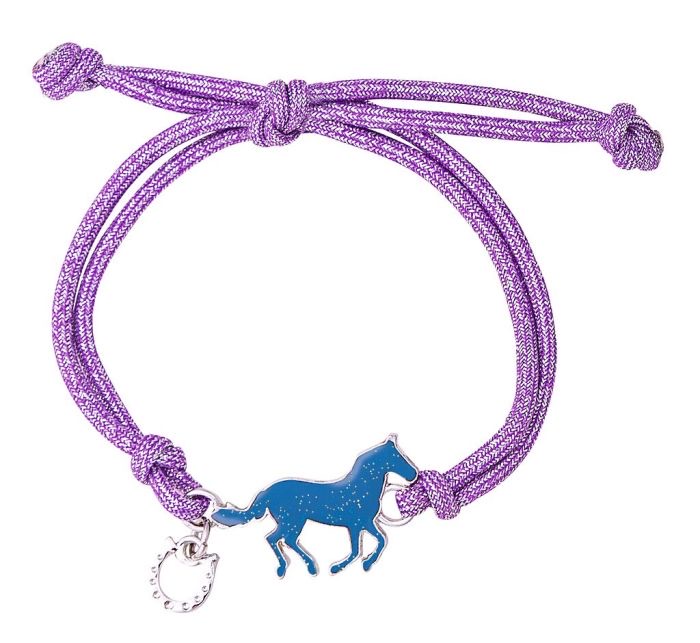 moses Pferde Stimmungsarmband Violett