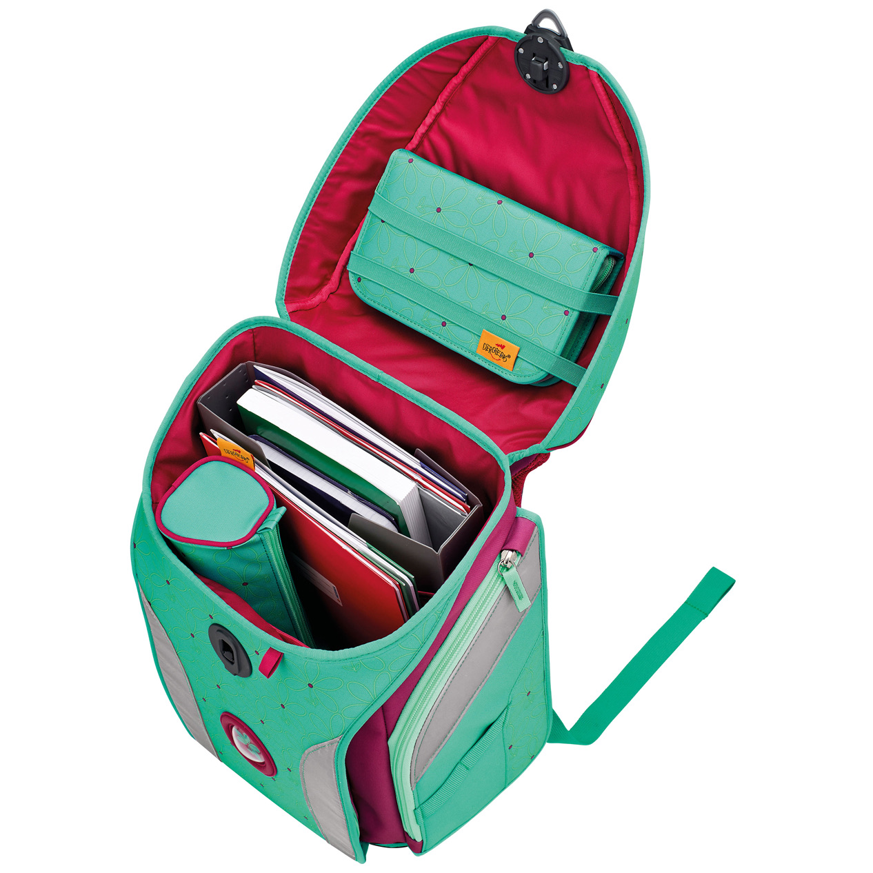 Der Die Das Schulranzen-Set ErgoFlex Max Pepermint Pony Der Die Das Schulranzen-Set ErgoFlex Max Pepermint Pony