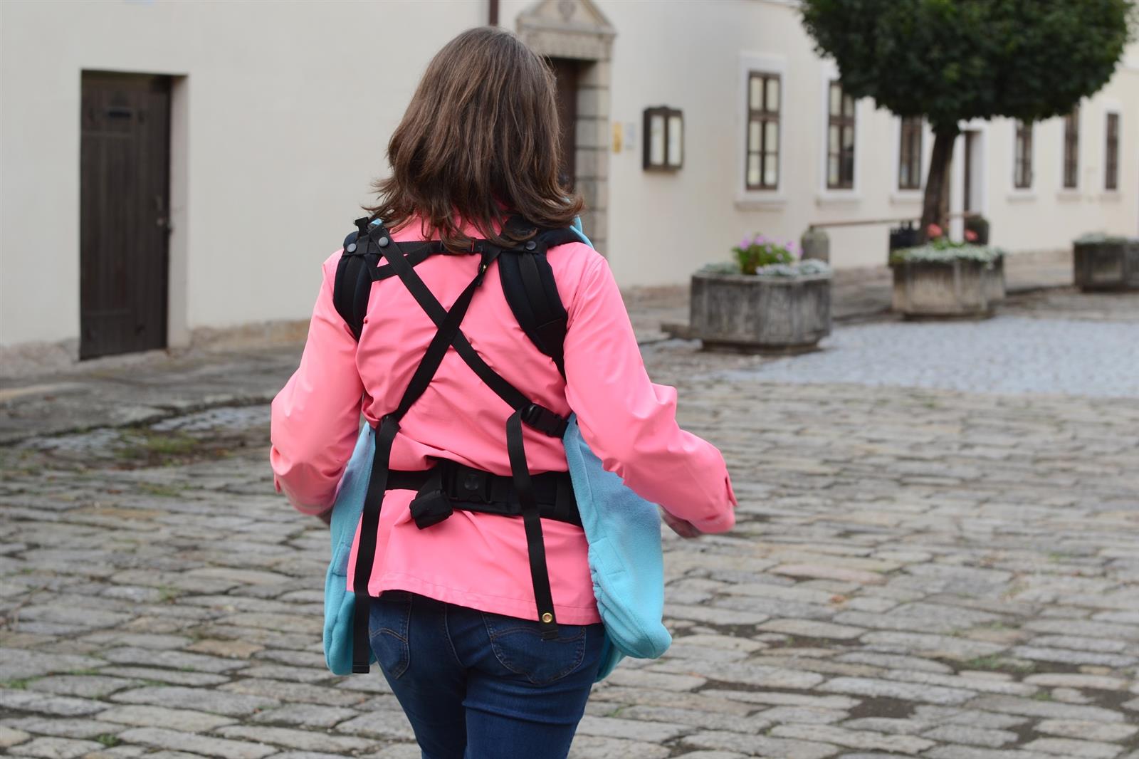 KiBi Fleece Tragecover Aqua KiBi Fleece Tragecover Aqua