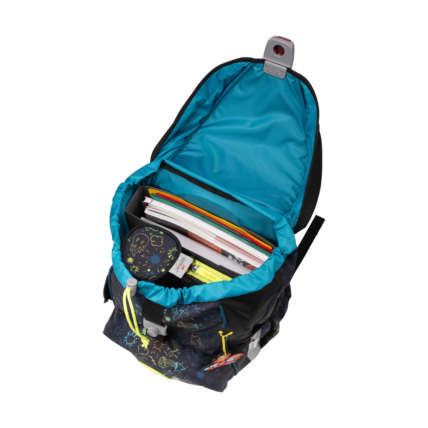 Der Die Das Schulranzen-Set Ergoflex 2025 5 tlg. LED Crazy Der Die Das Schulranzen-Set Ergoflex 2025 5 tlg. LED Crazy