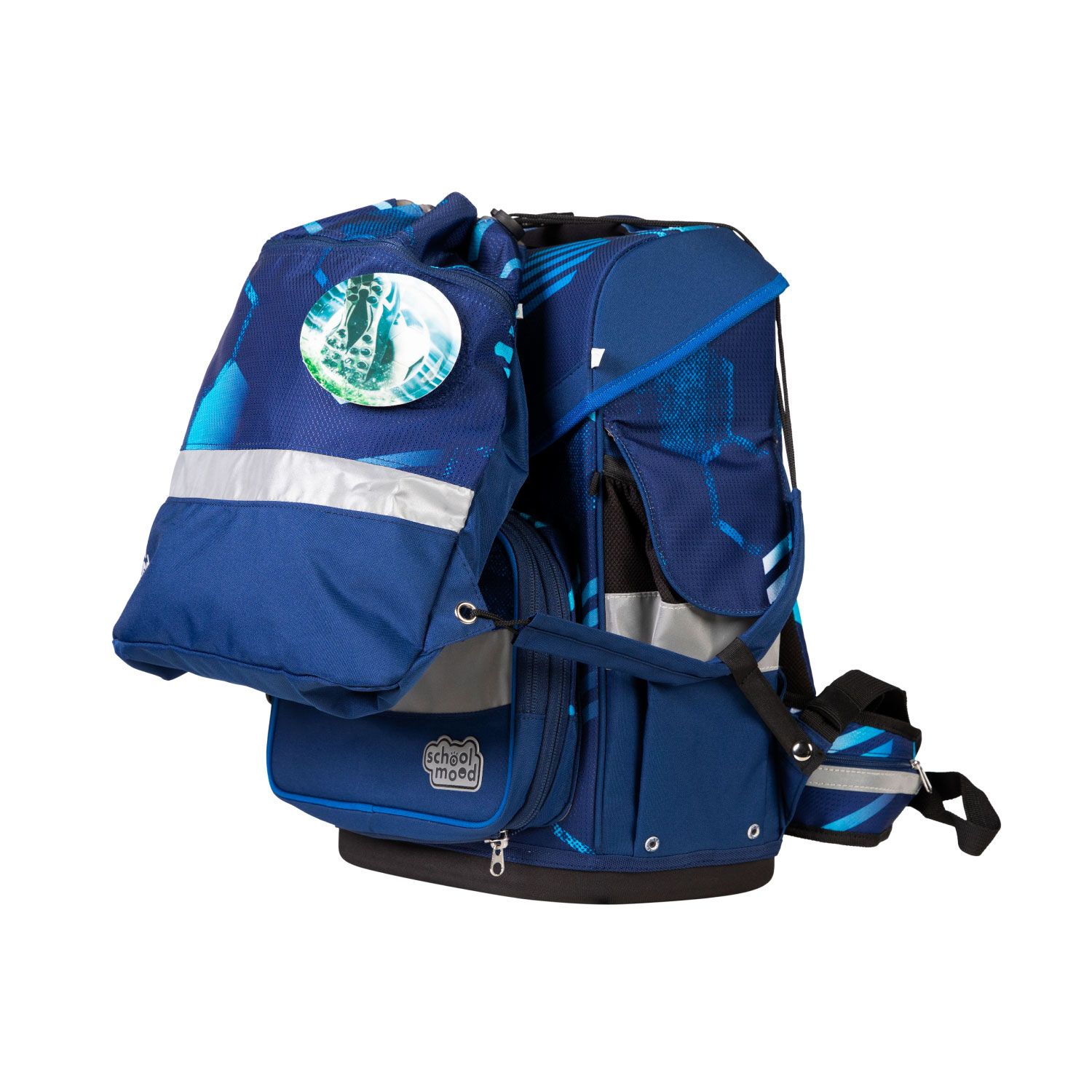 School-Mood Timeless Pro Schulranzen-Set 2025 7-tlg. Jonas (Fußball) School-Mood Timeless Pro Schulranzen-Set 2025 7-tlg. Jonas (Fußball)