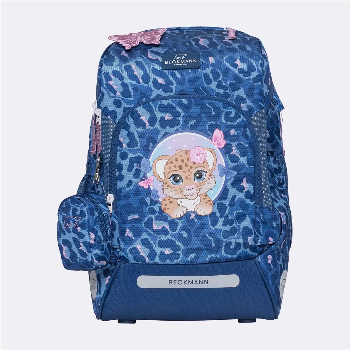 Beckmann Schulrucksack-Set Active Air FLX 6-teilig Cheeta