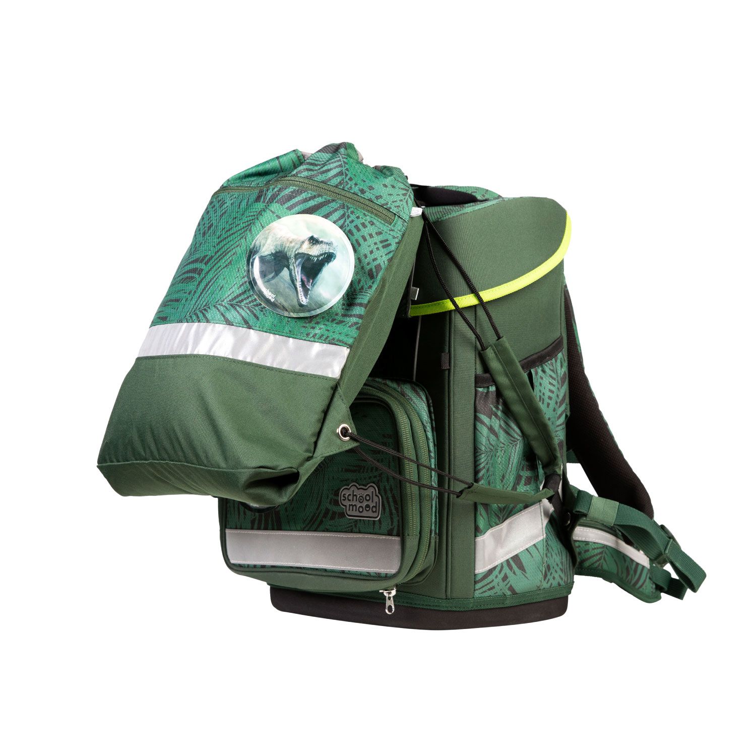 School-Mood Champion Pro 7-tlg. Schulranzenset 2025 Daniel (Dinosaurier) School-Mood Champion Pro 7-tlg. Schulranzenset 2025 Daniel (Dinosaurier)