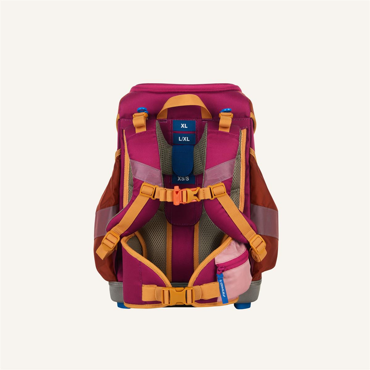 Finkid BUDDY EKO SPORT Schulranzen Set berry mix