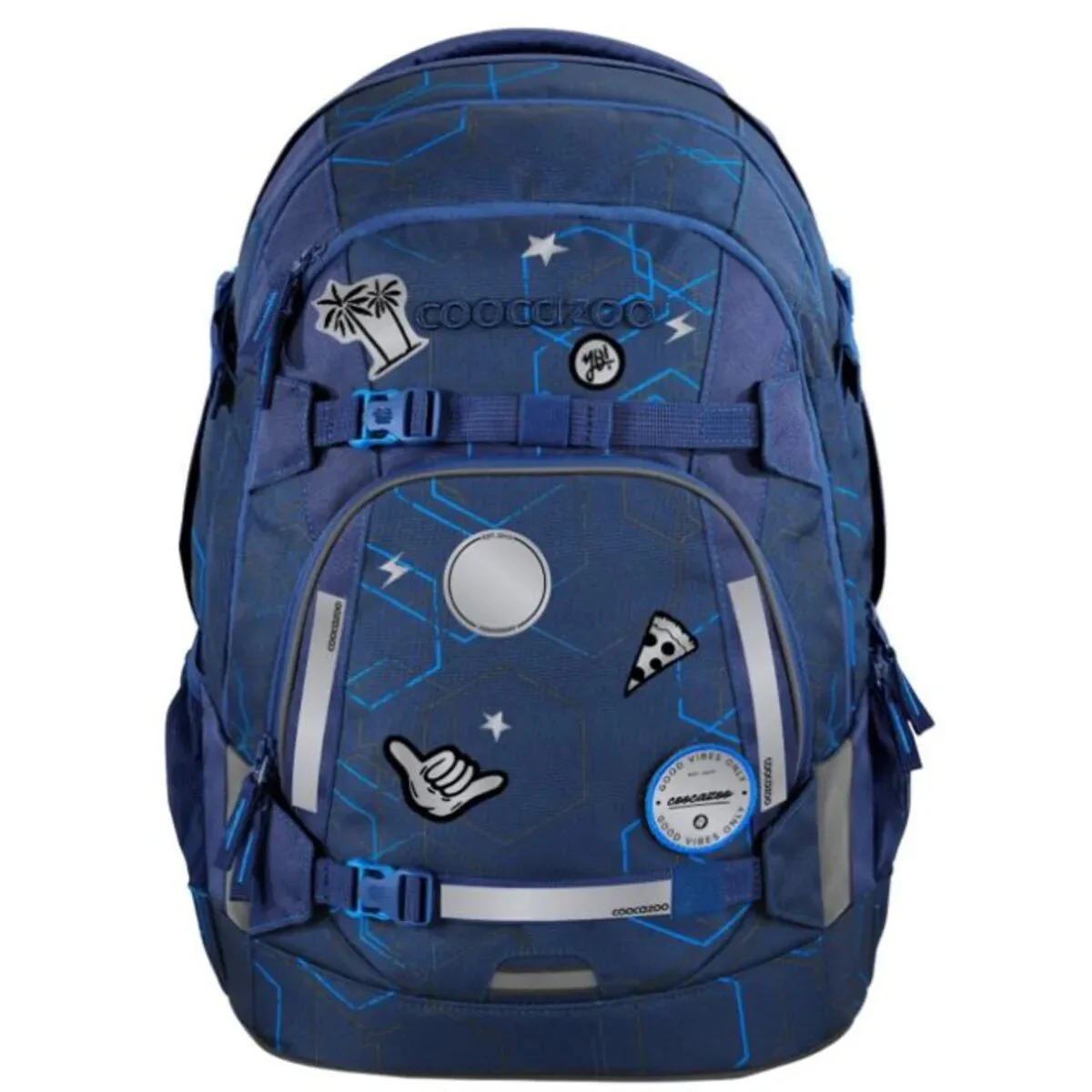 Coocazoo Reflektierendes Sticker-Set Silver