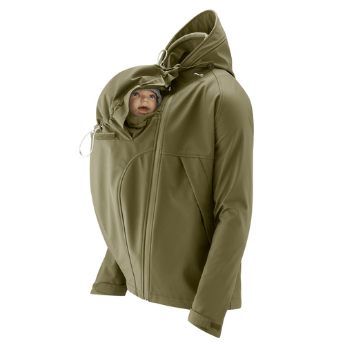 mamalila Softshell-Tragejacke für Männer Allrounder khaki S mamalila Softshell-Tragejacke für Männer Allrounder khaki S