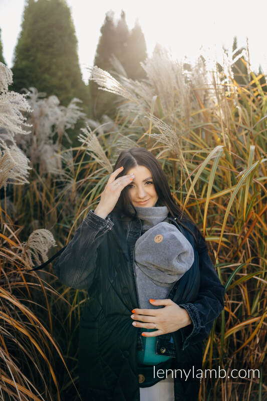 LennyLamb Trageschal für zwei Dark grey (fleece)