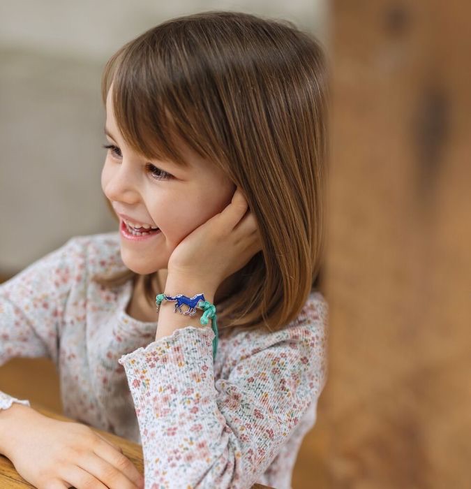 moses Pferde Stimmungsarmband Türkis