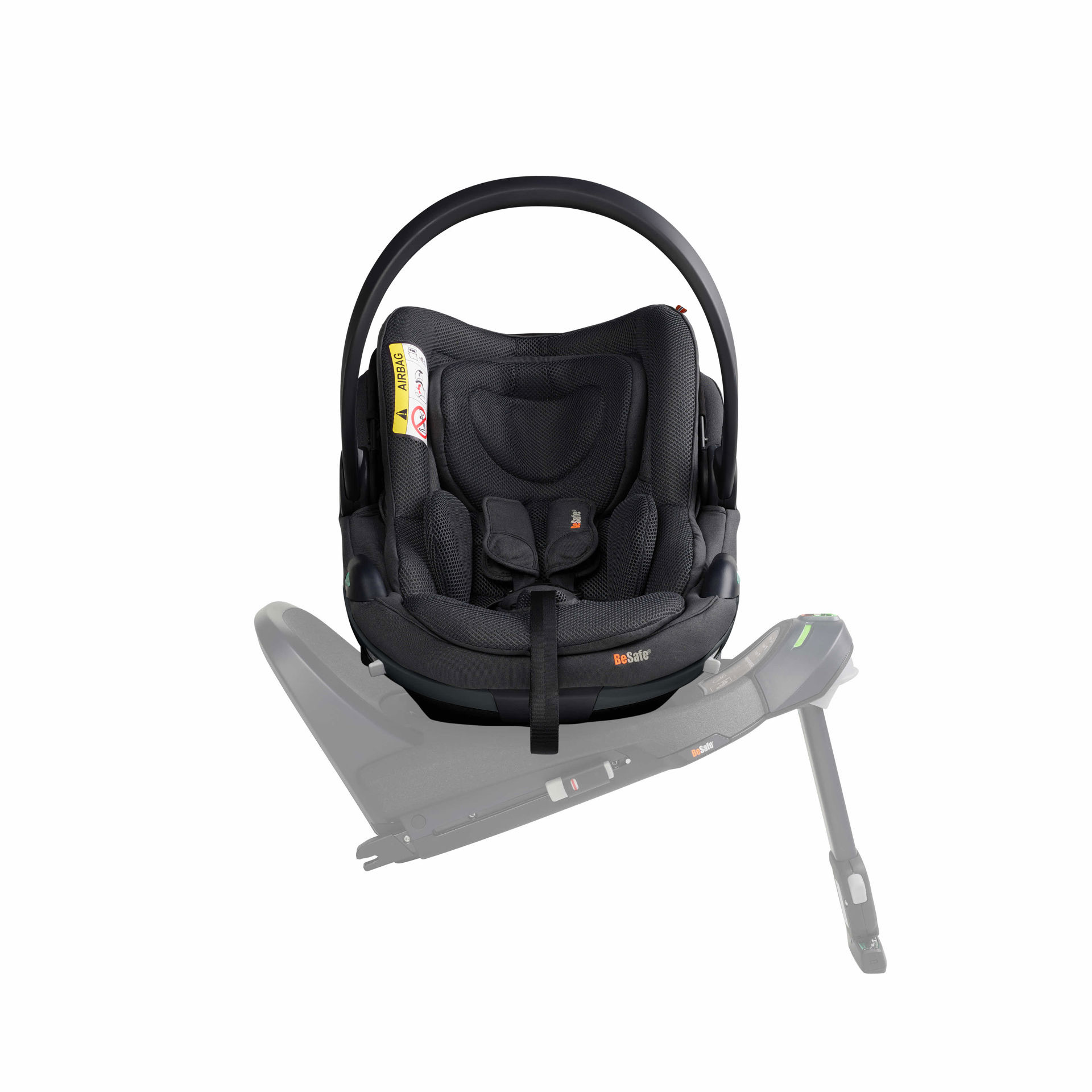 BeSafe Beyond Go Babyschale (40 - 87cm / 0 - 13 Kilo) Anthracite Mesh