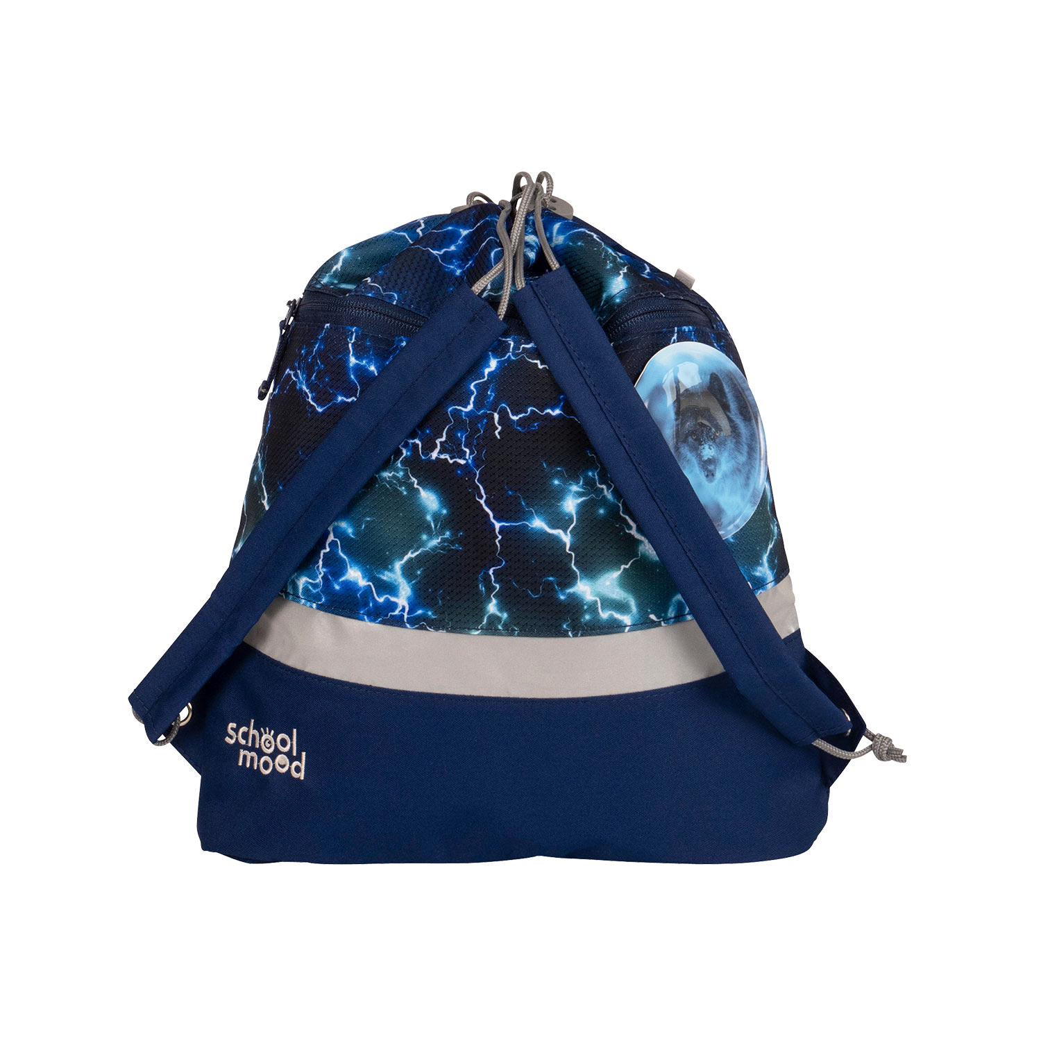 School-Mood Champion Pro Schulranzen-Set 2025/2026 7-tlg. Felix (Wolf)