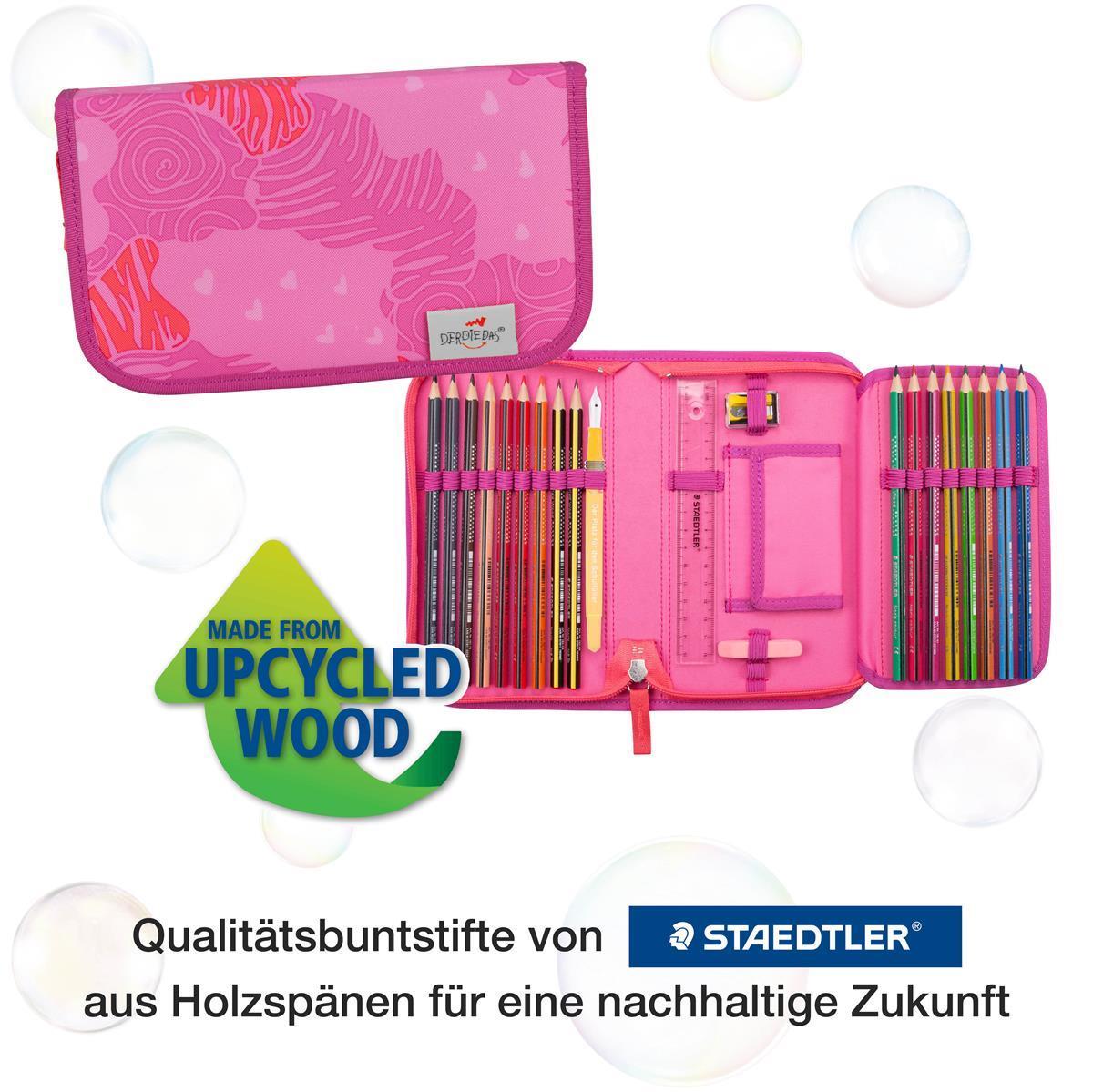 Der Die Das Schulranzen-Set Ergoflex Easy 2025 tlg. Roses Der Die Das Schulranzen-Set Ergoflex Easy 2025 tlg. Roses