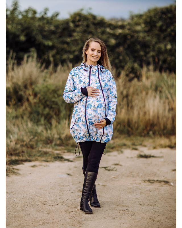 Greyse Softshell Jacke 4IN1 BLUE MEADOW - 38 - weiß - hellblau