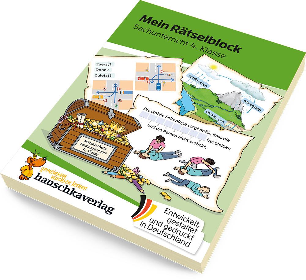 Hauschkaverlag Mein Rätselblock Sachkundeunterricht Klasse 4