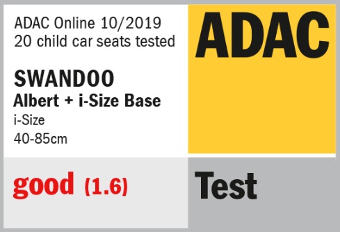 SWANDOO Albert i-Size Isofix-Base Schwarz SWANDOO Albert i-Size Isofix-Base Schwarz