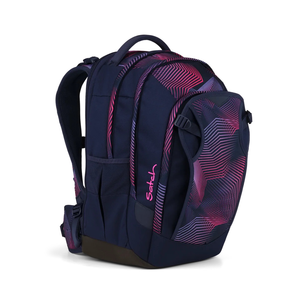 satch match plus Schulrucksack Seismic Pink