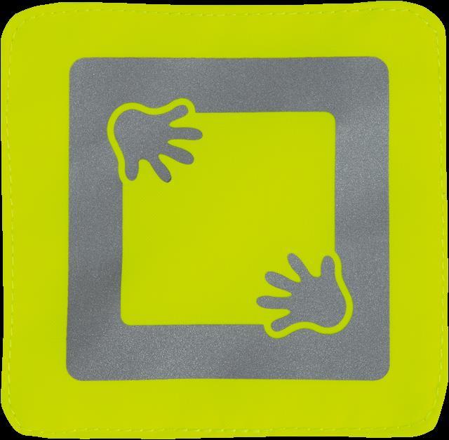 Kinderwagenreflektoren MIKE Gelb Kinderwagenreflektoren MIKE Gelb