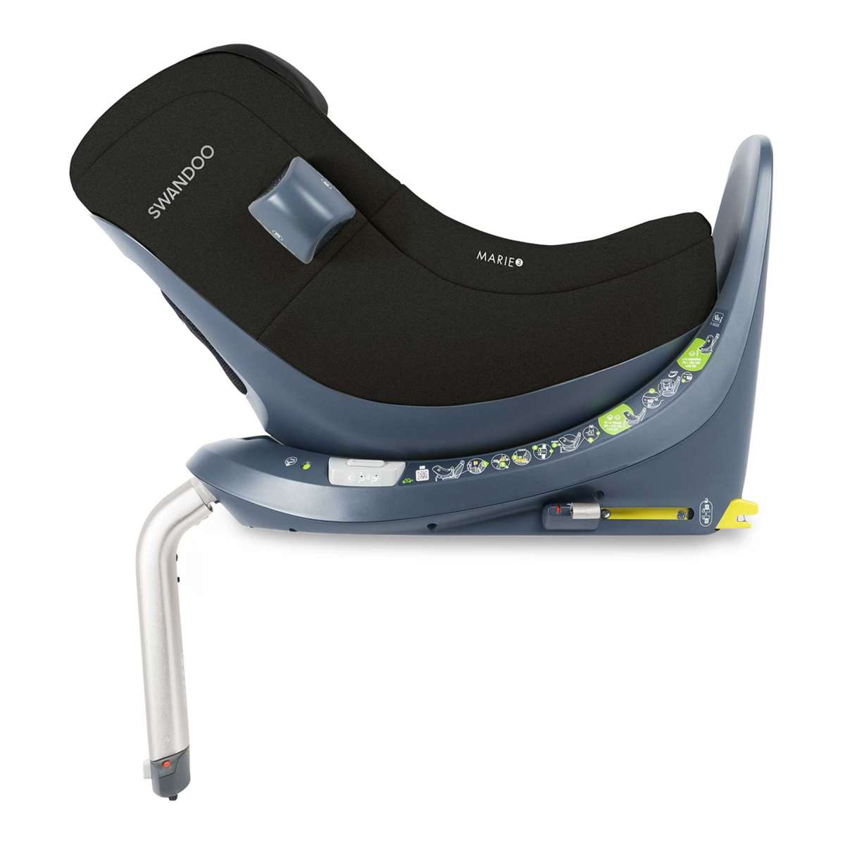 SWANDOO MARIE 5.0 i-Size Reboarder (40 – 105 cm/ 0 – 18 kg) 0+/1 Chia Black SWANDOO MARIE 5.0 i-Size Reboarder (40 – 105 cm/ 0 – 18 kg) 0+/1 Chia Black