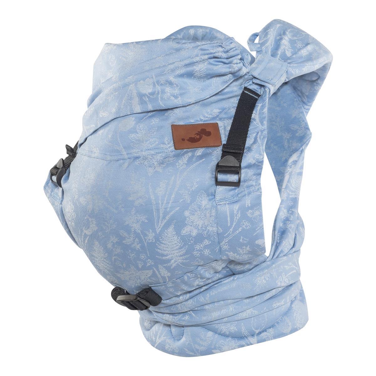 Schmusewolke HalfBuckle Maxi Fleur Provence Leinen Schmusewolke HalfBuckle Maxi Fleur Provence Leinen