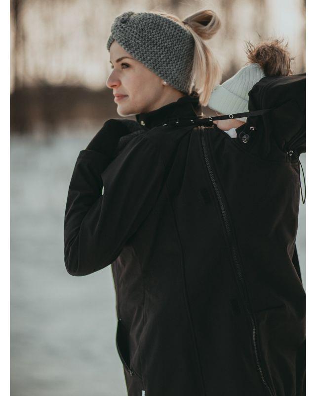 Greyse Softshell Jacke 4IN1 BLACK - 36 - schwarz Greyse Softshell Jacke 4IN1 BLACK - 36 - schwarz