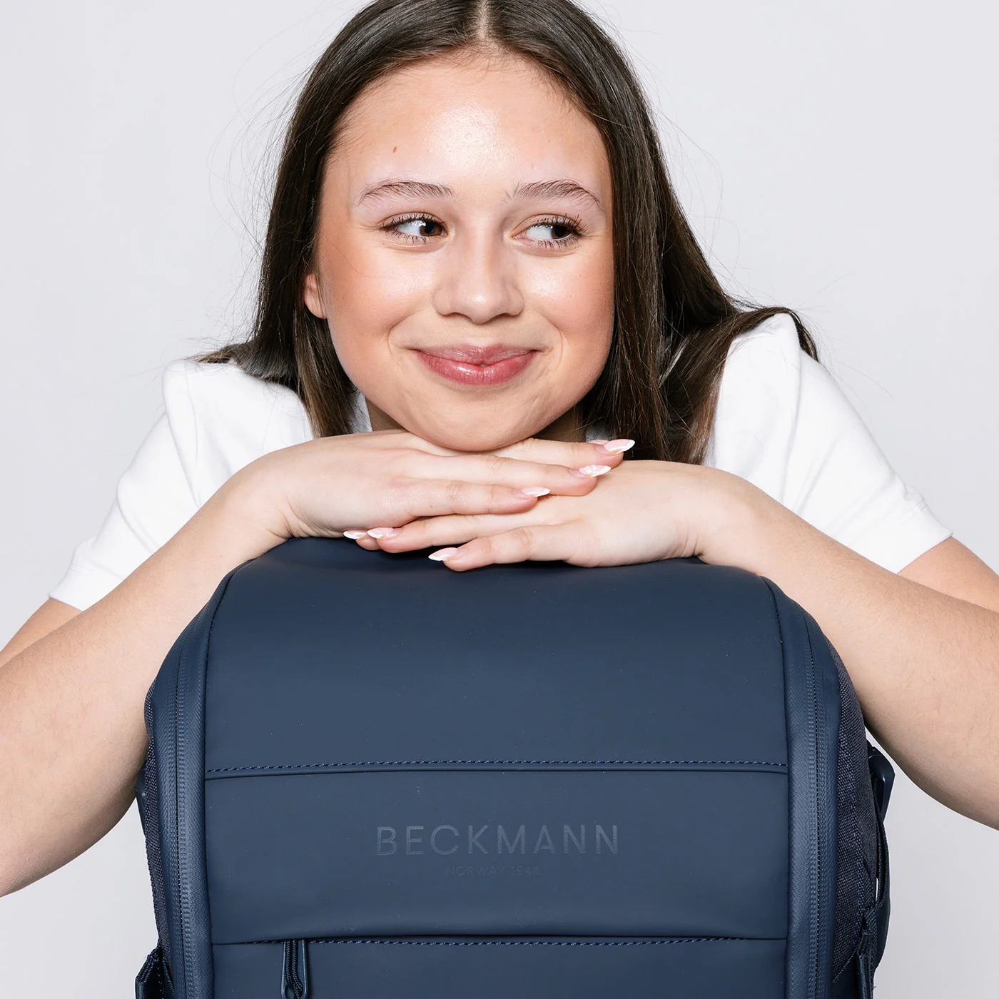 Beckmann Street Bold Schulrucksack Navy