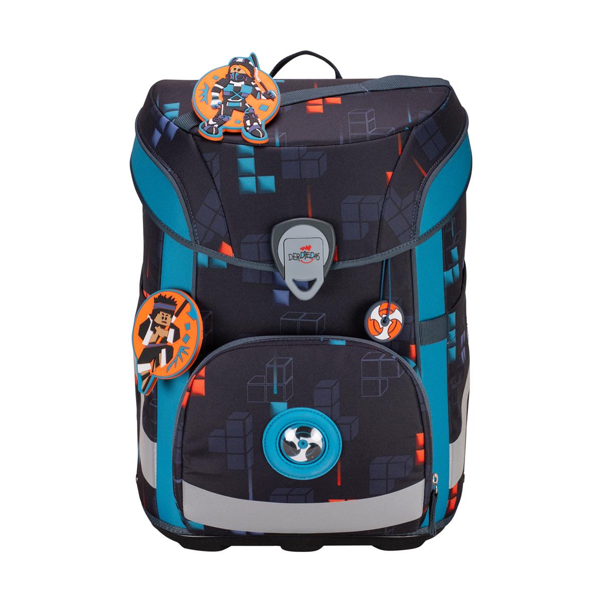 Der Die Das Schulranzen-Set Ergoflex Easy 2025 tlg. Ninja Fighter