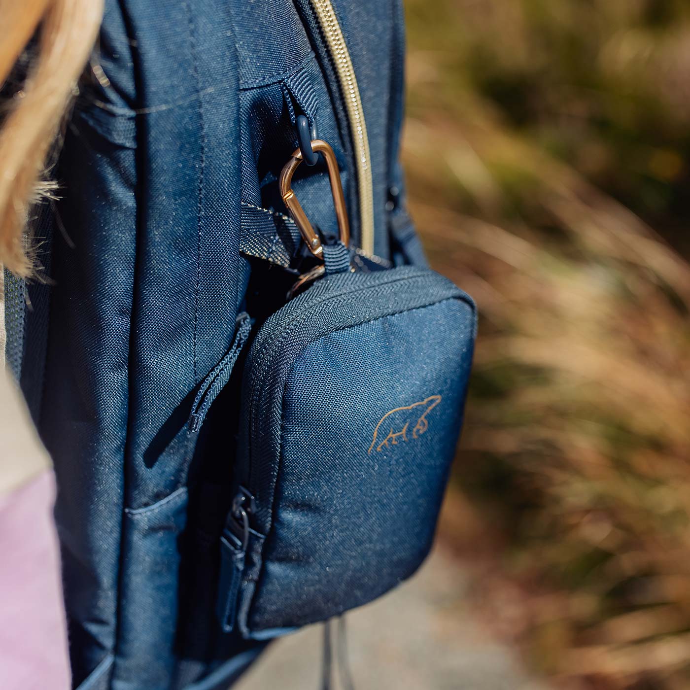 Beckmann Sport Air Schulrucksack Blue Gold Beckmann Sport Air Schulrucksack Blue Gold