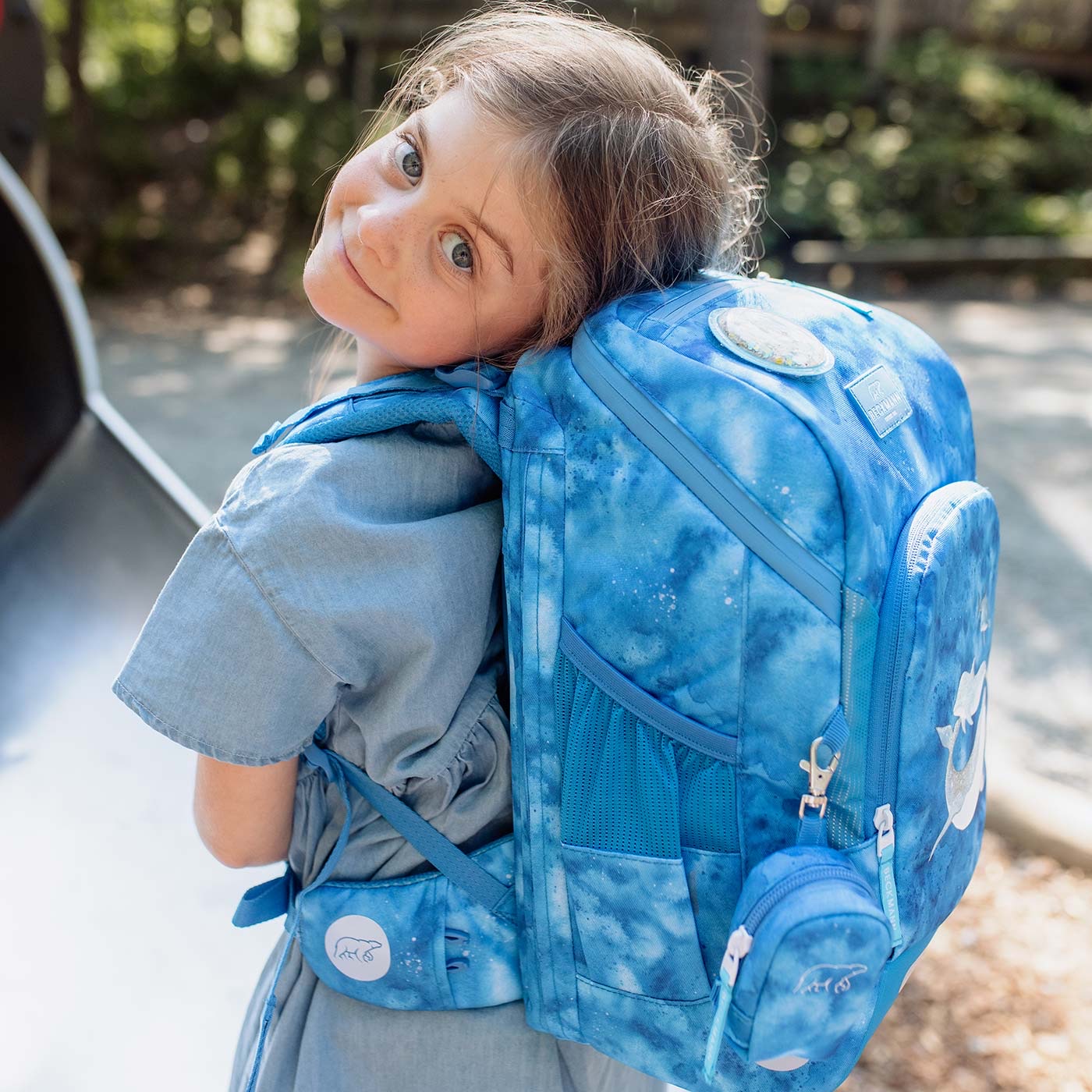 Beckmann Schulrucksack-Set Active Air FLX 6-teilig Ocean Beckmann Schulrucksack-Set Active Air FLX 6-teilig Ocean