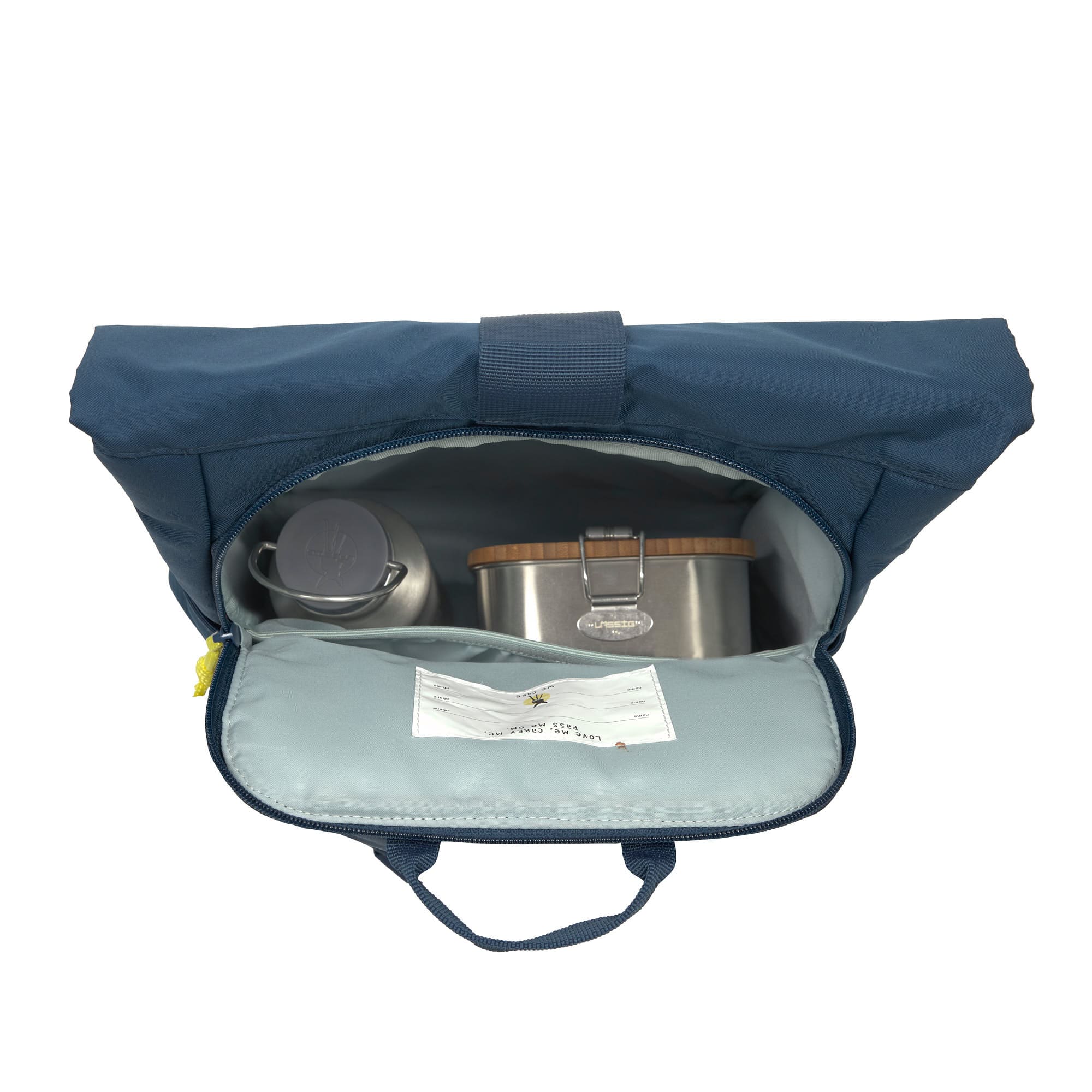 Lässig Kinderrucksack Rolltop Blau