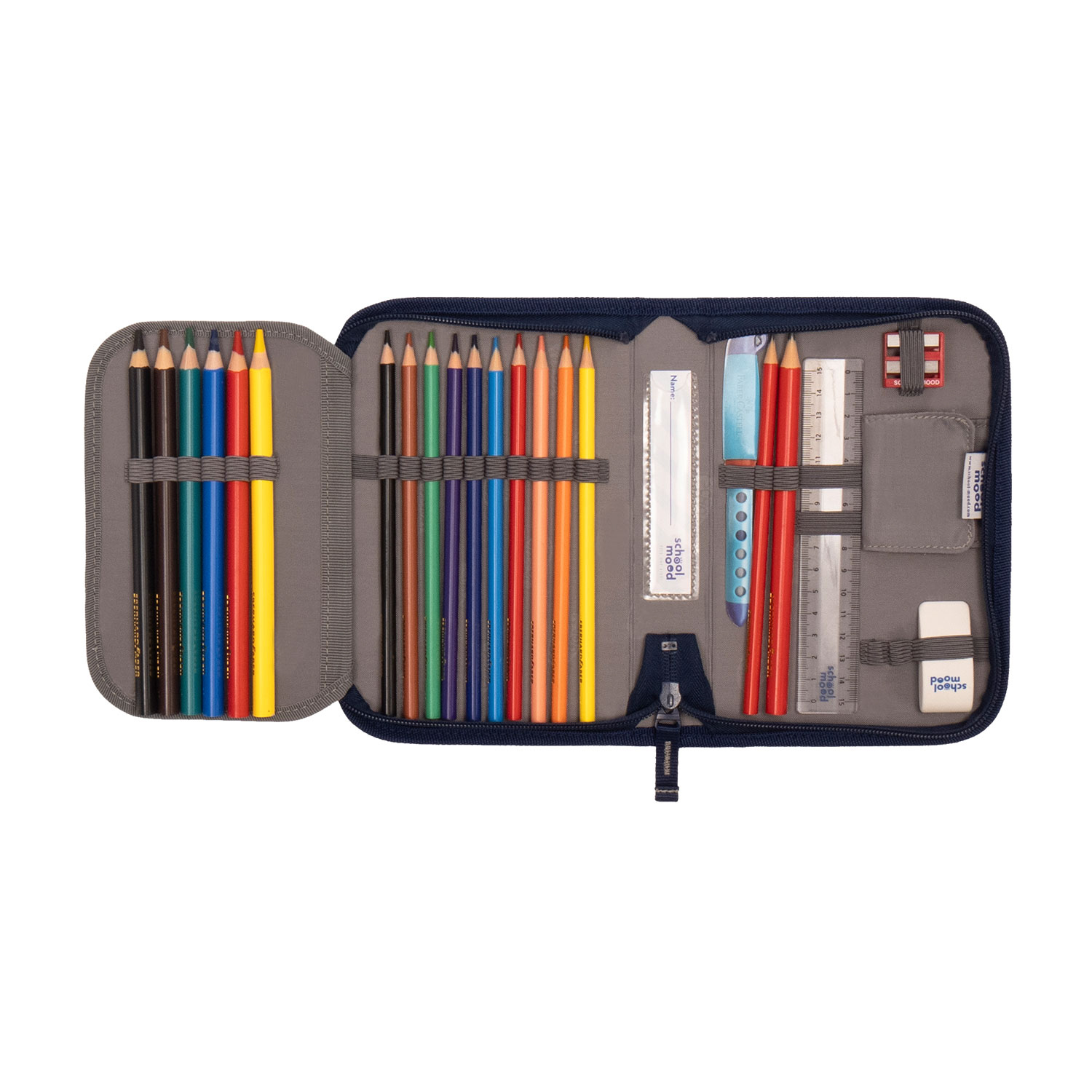 School-Mood Champion Pro Schulranzen-Set 2025/2026 7-tlg. Felix (Wolf)