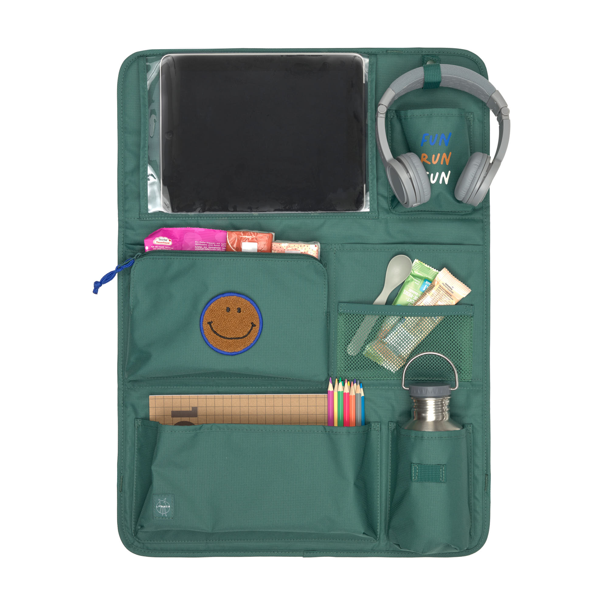 Lässig Auto Organizer Kinder - Little Gang dark green