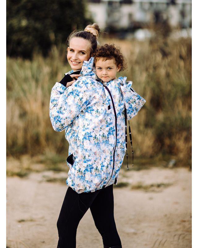 Greyse Softshell Jacke 4IN1 BLUE MEADOW - 38 - weiß - hellblau