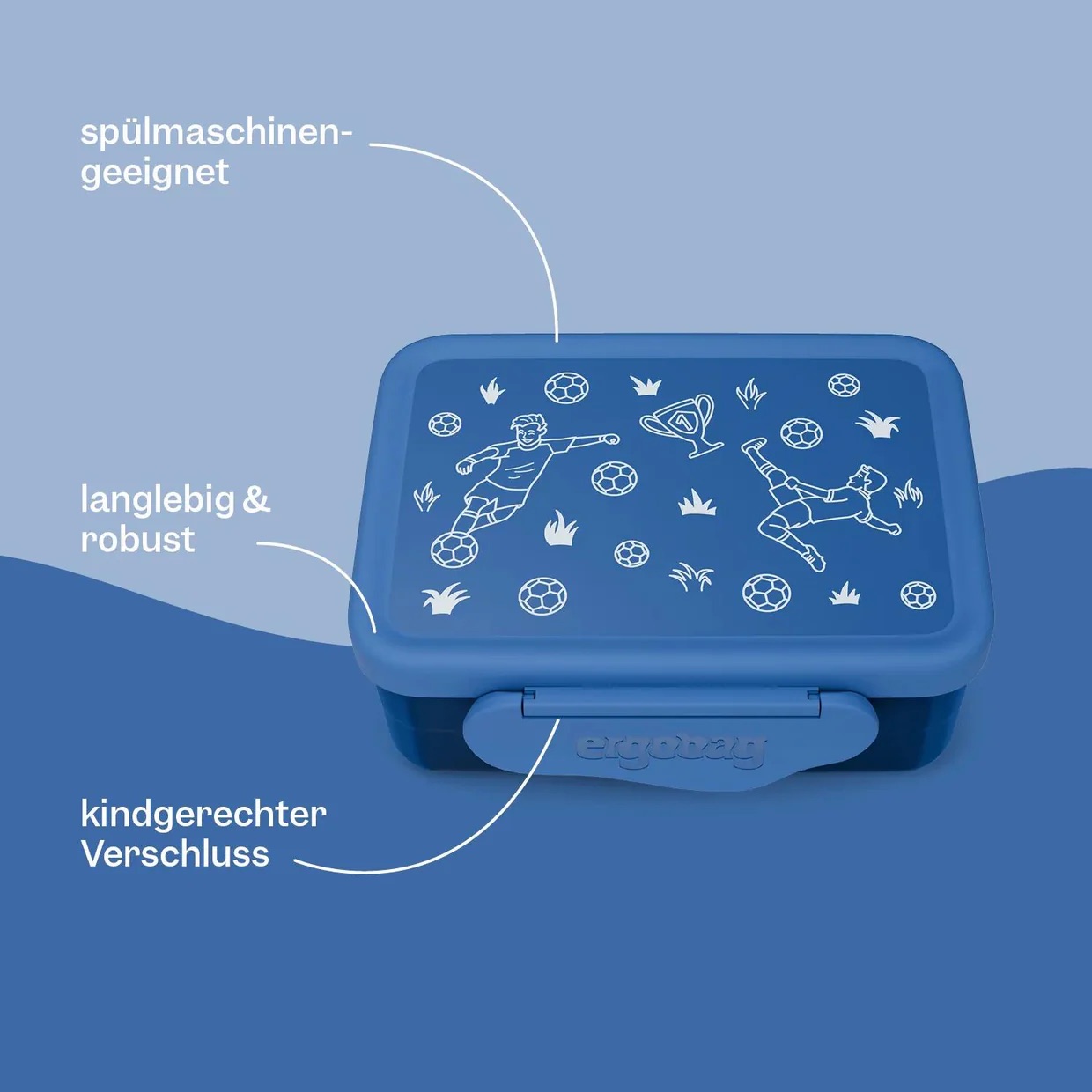 ergobag Brotdose Fußball ergobag Brotdose Pferde