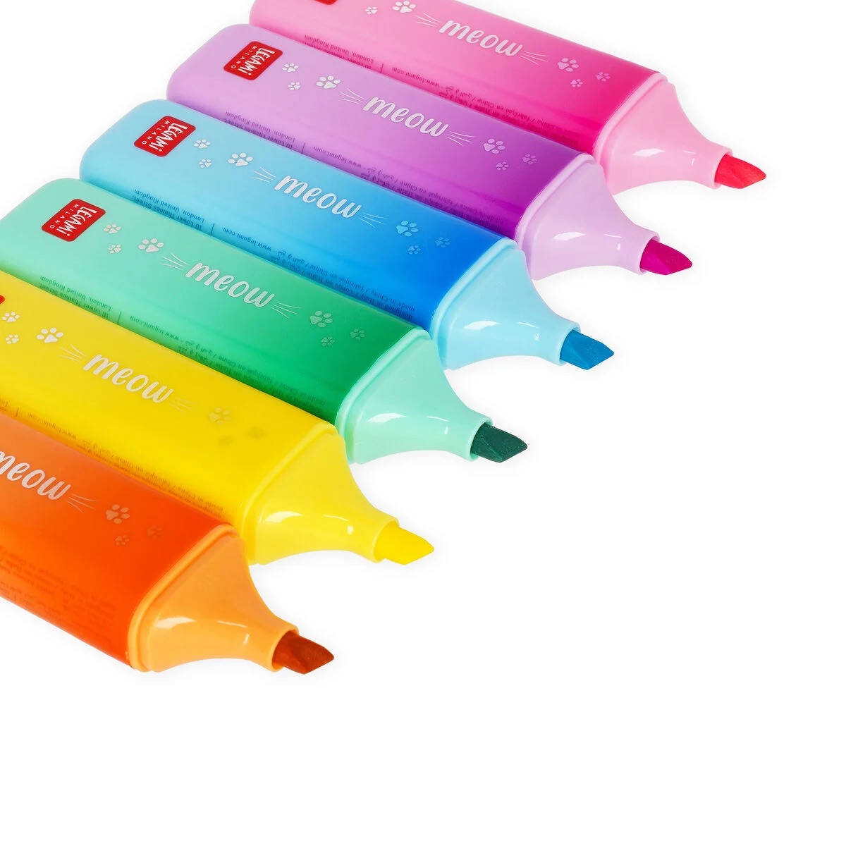 Legami Textmarker Meow Kitty Yellow